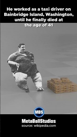 The Heaviest Man in History 😳