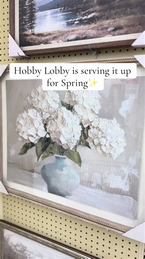 Spring Decor Ideas from Hobby Lobby for Cottagecore Style