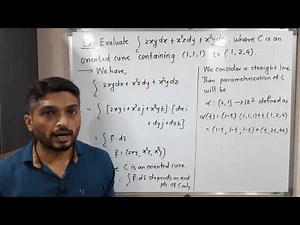 Line Integrals | Lecture 23 | Evaluation of Line Integral of Vector Field