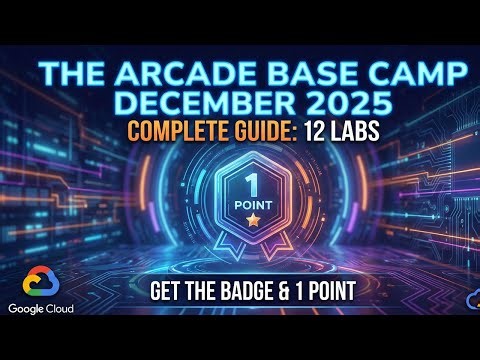 How to Solve Lab 1: Creating a Virtual Machine | The Arcade Base Camp Dec 2025 (1 min Guide)