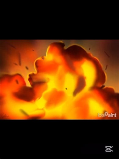 How anime explosions are ACTUALLY painted 🔥