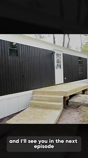 Angled Deck Construction with Stacked Box Steps