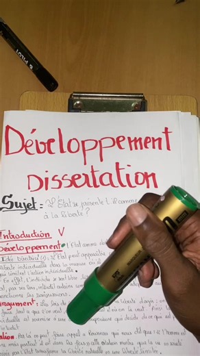 Astuces pour Réussir son développement dans la dissertation….#philosophy #education #coursenligne #viral #bac