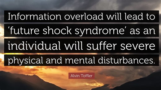 FUTURE SHOCK 1972 (Based on the Book of "FUTURIST" Alvin Toffler)
