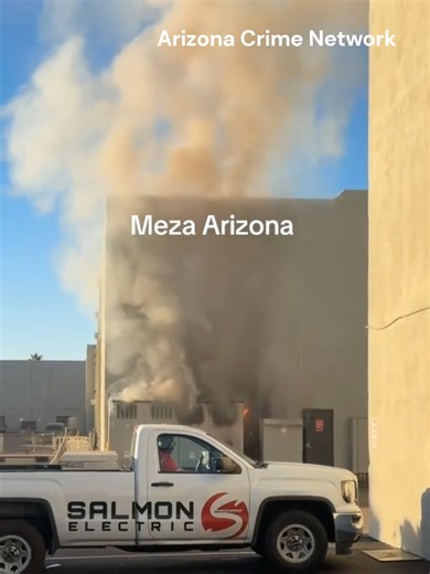 Mesa - A Electrical Fire broke out near the intersection of Gilbert Road and Southern Avenue in Mesa on Thursday, January 15, 2026, prompting a response from Mesa Fire and Medical. Witnesses at the scene reported seeing a SALMON Electric Company truck parked outside the affected unit at the time the fire started. Based on preliminary observations, it is believed the crew may have been working on the unit prior to the incident; however, this has not been officially confirmed. The fire reportedly 