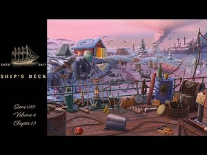 June's Journey Scene 940 | Vol 4 Ch 13 | Ship's Deck | Mastered Scene | 4K Ultra HD