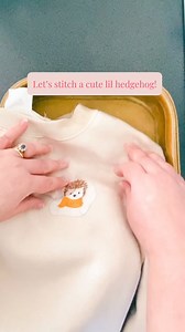 123K views · 668 reactions | I added a little fun to my clothes this year with these stick and stitch designs for beginners.  The material washes right off but also sticks really well while stitching the designs. You can check out all of the designs here: https://cleverpoppy.com/ | Clever Poppy | Facebook