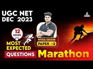 UGC NET Physical Education Marathon Class | UGC NET Physical Education Most Expected Questions