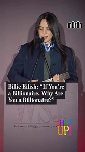 4.9K views · 56 reactions | Billie Eilish is at WSJ talking about why...