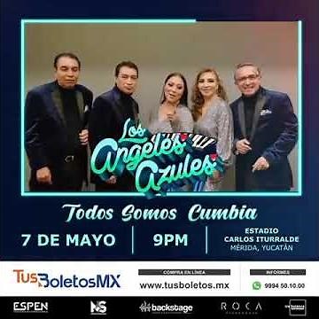 Los Ángeles Azules en Concierto en Mérida