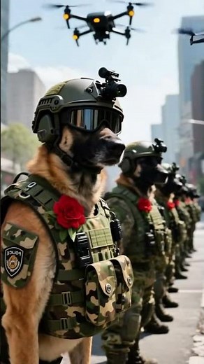 Top military dogs deploy with elite soldiers | Tactical defense begins ⚔️⚔️