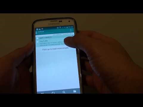 Samsung Galaxy S5: How to Update Email Password