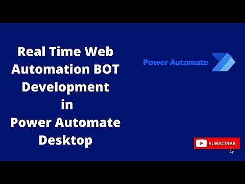 Real Time Project In Web Automation In Power Automate Desktop