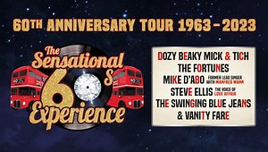 Celebrate 60 years of the '60s with The Sensational 60s Experience! The show will transport you to the most magical decade with a brand new 2023 production. Whether it's to relive your childhood memories or to see what your parents have been raving about for all these years, this is the show to see. Don't miss the musical phenomenon of 2023, it's going to be a festival of nostalgia! These legends of the '60s will deliver to you a night never to be forgotten: 🎶 Dozy, Beaky, Mick and Tich 📻 Mike