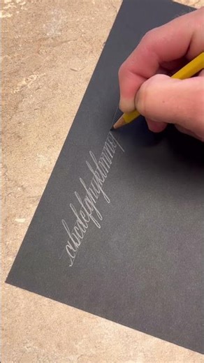 Alphabet challenge #lettering #calligraphy #cursive #fyp#handwriting