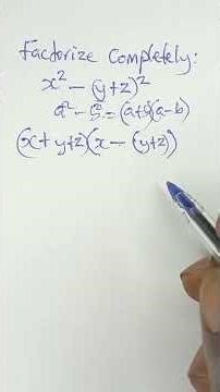 How to Factorize Algebraic Expression || Step-by-step Guide