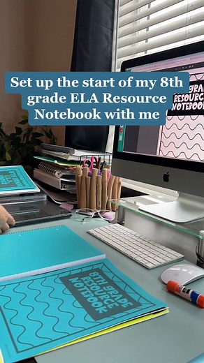 From 6th grade math to 8th grade ELA, we are still rocking with the notebooks📌 #middleschoolteacher #interactivenotebooks #elanotebook #tiktokteacher #teacherideas #teachertips #teacher #8thgradeteacher