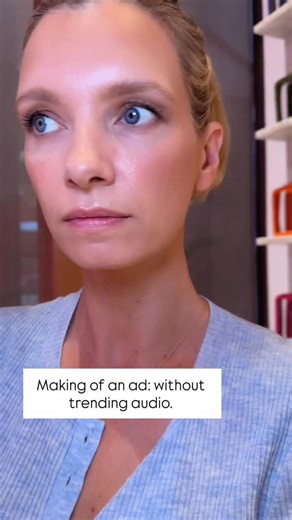 The making of a video: almost looks more unhinged without music! 🤣 Didn’t manage to capture the faces of my kids and Rich when they turned up before I’d finished filming and was there, grovelling about on the floor pretending to be Augustus Gloop drinking from the chocolate river. 🤷‍♀️ Thanks @spacenk for giving me free rein to do what I pleased… Can I also say I thought my makeup base looked EXCEPTIONAL: I used Vieve Skin Nova with Lancome Teint Idole Care & Glow on top and set it with Kosas 