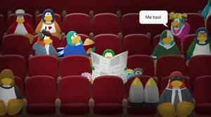 Club Penguin in movie theaters