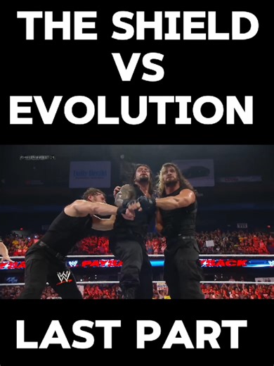 The Shield Vs Evolution Last Part #Evolution #TheShield #RomanReigns #Fight #Foryou