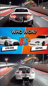 GT-R vs Supra MK4 – Legendary Drag Comparison! #JDM #Shorts