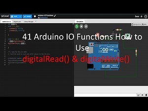 41 Arduino IO Functions How to Use digital Read & digital Write