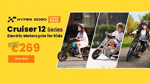 Save Big on HYPER GOGO Kids' Motorcycle - New Arrival: Cruiser 12 & Cruiser 12 Plus