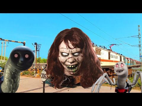 Ghost funny train amazing super video - bhutiya train bhutiya train - funny bhutiya train - thomas