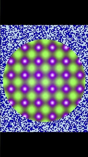Shimmering Circle Illusion: A Static Image Your Brain Makes Move
