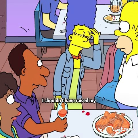 #thesimpsons #commentary #fyp | marge sometimes i hate being married to you