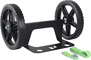 TonGass Upgraded Cooler Cart Kit Heavy-Duty Steel Frame with 12-Inch Wheels Fits 15.5 to 18-Inch Coolers Complete Kit Includes Straps, Axles, and Hardware - 200 Lbs Max Capacity