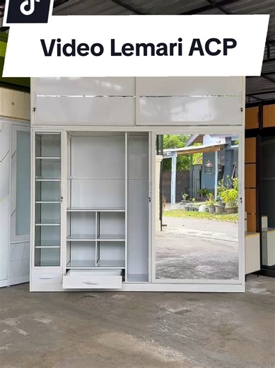 Harga 6.600.000 Open order Lemari nium Aluminium Composite Panel bongsooorrrr.❗️ Rak tas baju plus lampu led✅ Rak lipatan baju plus laci✅ Gantungan baju✅ Tarikan hijap✅ Ukuran 250x275 #mebelblitar #lemarialumunium #rekomendasifurnituremurah #xyzbca #blitar24jam