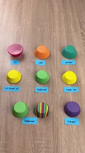 Super fun and easy English prepositions learning 🎀 . . . . Follow us for more learning activities 🥰 | Kids Learning Resources