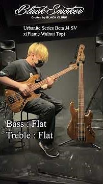 【Ikebe B-Sound Check】BLACK SMOKER Urbanite Series Beta J4 SV (Flame Walnut Top)【試奏動画】