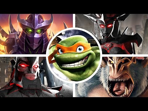 TMNT (2007 video game) - ALL BOSSES