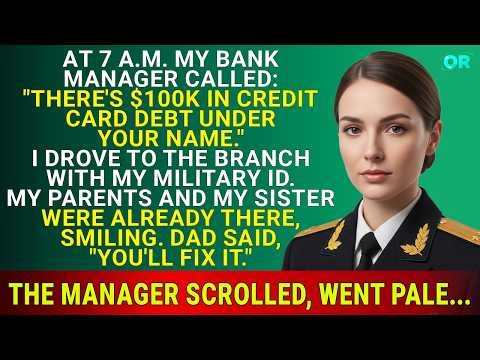 My Parents and My Sister Opened a $100K Card in My Name While I Was Serving in the Army