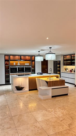 Pascal Kitchen Specialist on Instagram: "🔥 Kitchen Reveal at Serengeti Golf & Wildlife Estate 🔥 This renovation turned into something truly spectacular! 😍 From concept to completion — every finish, every detail, every corner of this kitchen screams modern luxury and timeless design. We’re obsessed with how it turned out! 👏🏽✨ This is just the beginning — we’ve got more videos coming: a full walkthrough, behind-the-scenes with our designer, and those small d