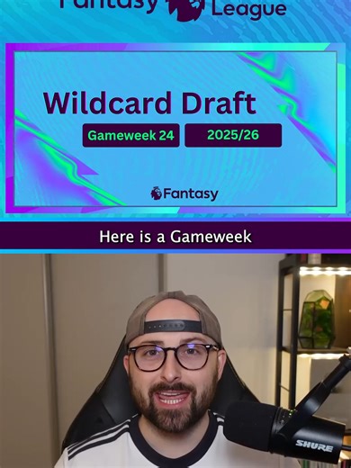 FPL 2025/26 - GW24 Wildcard Draft 🔥 #fantasyfootball #fantasypremierleague #premierleague #fantasy #fpl #wildcard