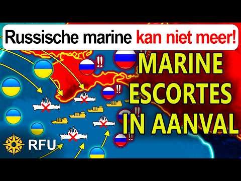Officieel: Russische vloot vlucht! Escortes verlaten schepen na hevige aanvalsgolven