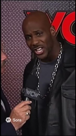 Mean Gene Okerlund interviews a young DMX on Nitro