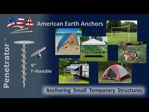 Penetrator PE-T9 American Earth Anchor : How to Use and Install