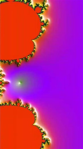Mandelbrot to invert Mandelbrot #mandelbrowser #mandelbrotset
