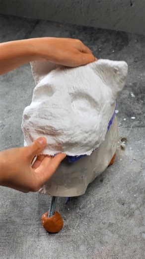 Handmade Plastic Cat Mask – Prepare to Be Wow’d! 🐾😲 | 5-Year Crafts