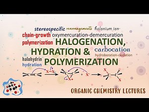 Halogenation, Hydration & Polymerization │ Alkenes & Cycloalkenes │ Organic Chemistry