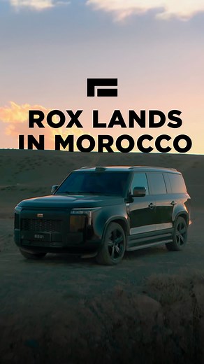 4.6K views · 61 reactions | The wait is over. Rox is here in Morocco.  #Rox #luxury #electric #SUV #maroc #ROXIT | Rox Motor Maroc | Facebook