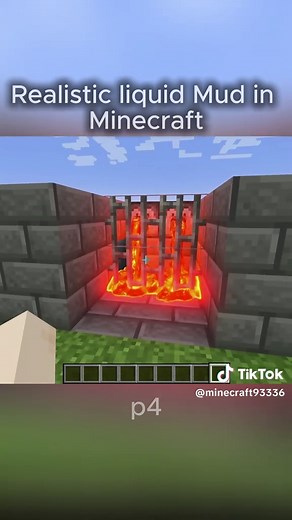 Creating Realistic Liquid Mud in Minecraft