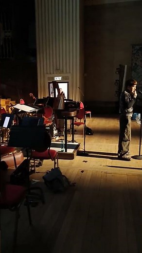 Callum Scott Howells rehearses Beautiful City from Godspell