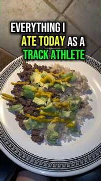 An Athlete Full Day of Eating