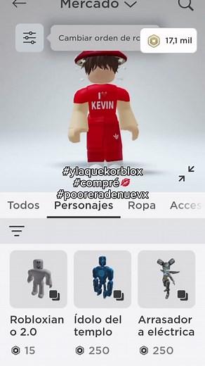 Kevin Roblox: Cómo Vestirse y Comprar Ropa