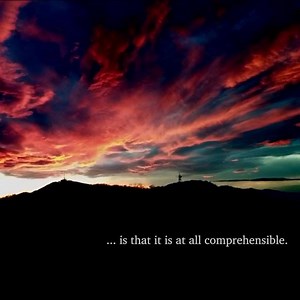 1.4K views | "The most incomprehensible thing about the world is that it is at all comprehensible." -Albert Einstein This quote has never been more apropos given the current events! I feel so blessed that I can express my feelings through music. It is a universal language… no words needed... and no barriers to understanding… just open one’s heart! | Peter Manning Robinson | Facebook